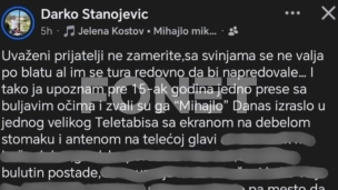 Vređao urednika portala Infovranjske